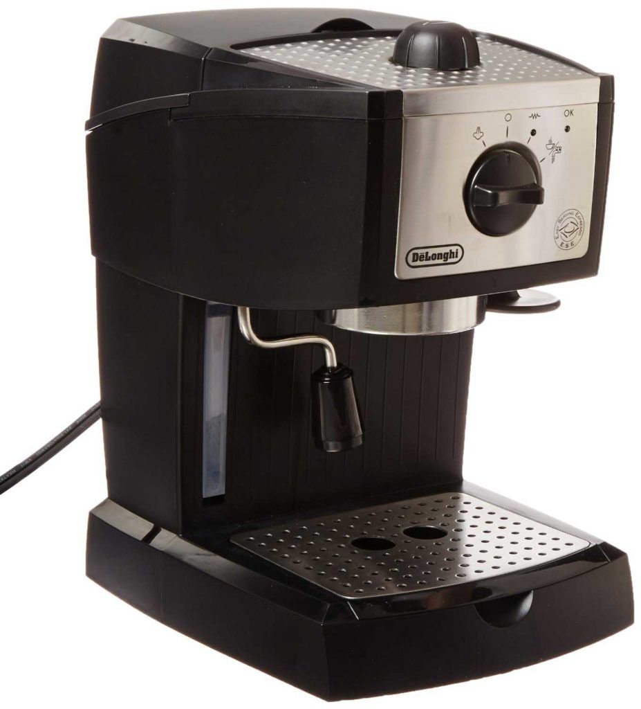 The De’Longhi 15-Bar Pump EC155 Cappuccino And Espresso Maker
